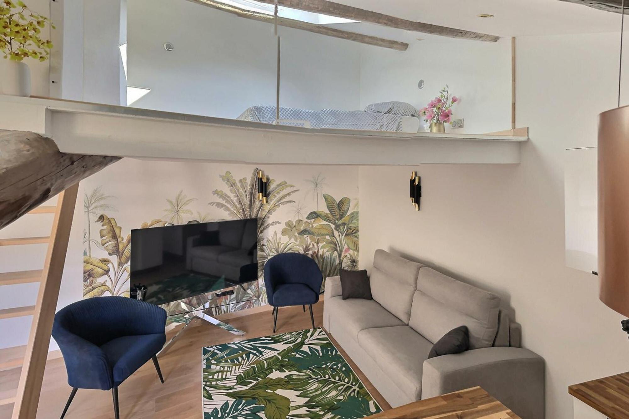 Ferienwohnung Jungle Loft Beziers Centre Exterior foto